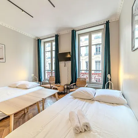 The Grenette Spacious Renovated 8 People Cordeliers Apartment Lyon